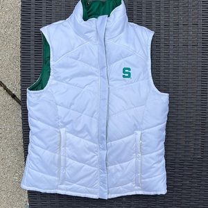 Women’s Columbia Michigan State Puffer Vest